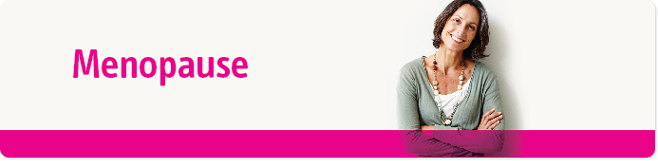 Menopause section banner