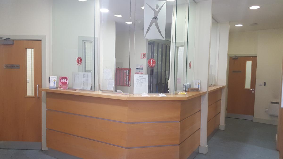 Reception of IFPA Dublin city centre clinic