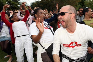 dance4life at Africa Day