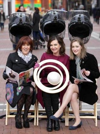  Irish Hairdresser Federation President Saundra Fabian, Broadcaster Maura Derrane, IFPA Medical Director Dr Caitriona Henchion